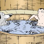 Hot Tub and Main Entrance – Open